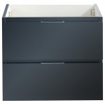 Fresca Valencia 24" Dark Slate Gray Wall Hung Modern Bathroom Cabinet