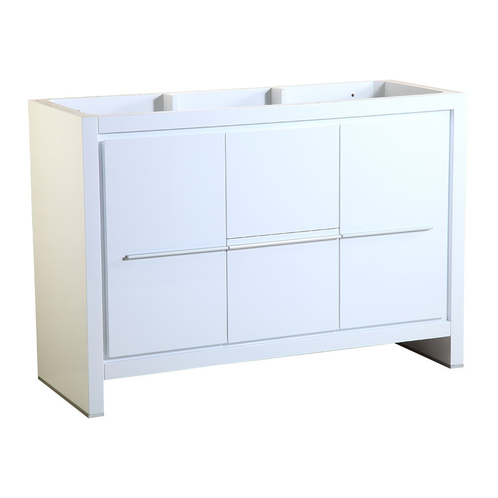 Fresca Allier 48" White Modern Bathroom Cabinet Fresca Allier 48" White Modern Bathroom Cabinet