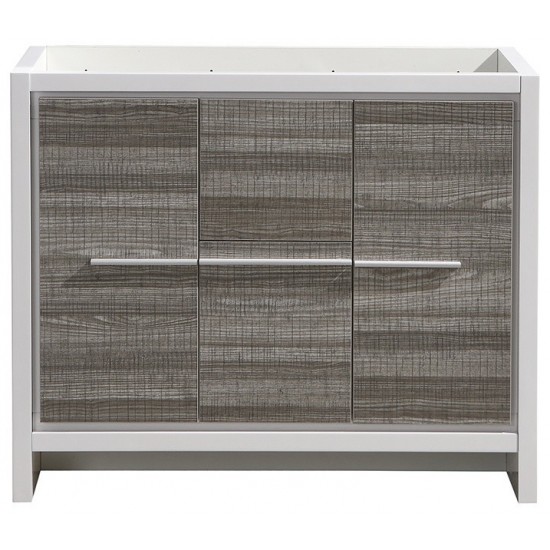 Fresca Allier Rio 40" Ash Gray Modern Bathroom Cabinet