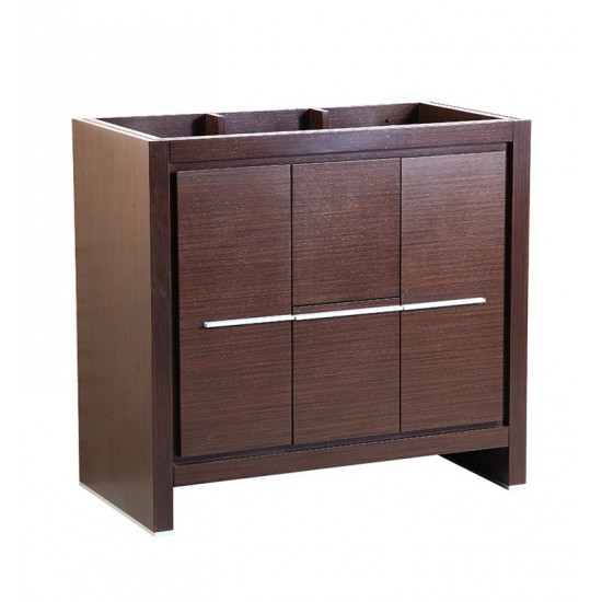 Fresca Allier 36" Wenge Brown Modern Bathroom Cabinet