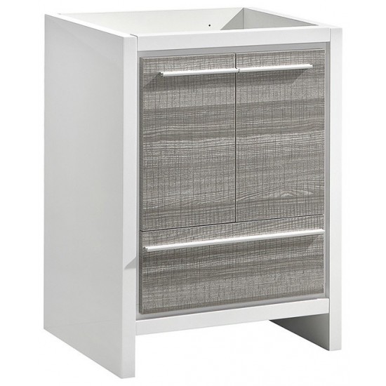 Fresca Allier Rio 30" Ash Gray Modern Bathroom Cabinet