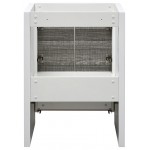 Fresca Allier Rio 24" Ash Gray Modern Bathroom Cabinet