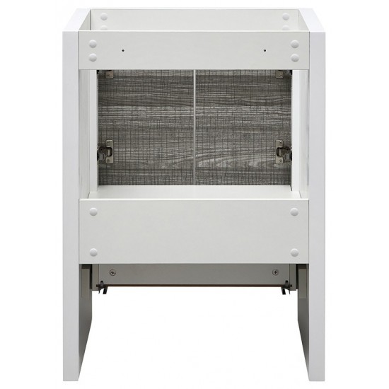 Fresca Allier Rio 24" Ash Gray Modern Bathroom Cabinet