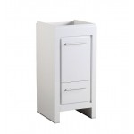 Fresca Allier 16" White Modern Bathroom Cabinet