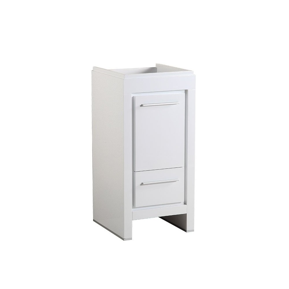 Fresca Allier 16" White Modern Bathroom Cabinet