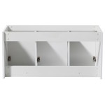 Fresca Vista 48" White Wall Hung Modern Bathroom Cabinet