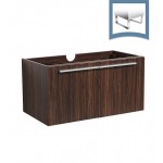 Fresca Vista 36" Walnut Modern Bathroom Cabinet