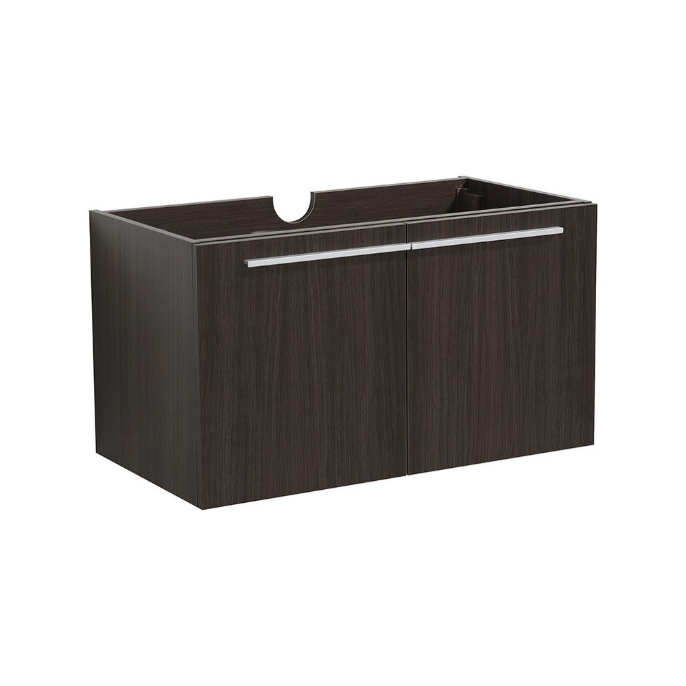 Fresca Vista 36" Black Modern Bathroom Cabinet, FCB8090GO Fresca Vista 36" Black Modern Bathroom Cabinet, FCB8090GO