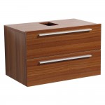 Fresca Medio 32" Teak Modern Bathroom Cabinet