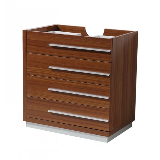 Fresca Livello 30" Teak Modern Bathroom Cabinet