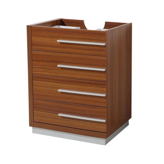 Fresca Livello 24" Teak Modern Bathroom Cabinet