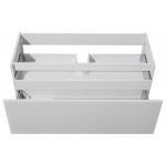 Fresca Mezzo 48" White Wall Hung Modern Bathroom Cabinet