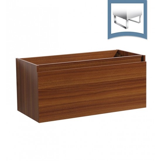 Fresca Mezzo 39" Teak Modern Bathroom Cabinet