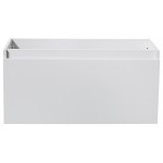 Fresca Mezzo 36" White Wall Hung Modern Bathroom Cabinet