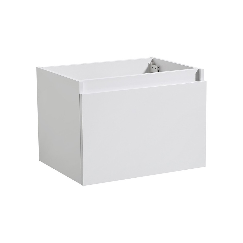 Fresca Mezzo 30" White Wall Hung Modern Bathroom Cabinet