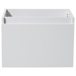 Fresca Mezzo 30" White Wall Hung Modern Bathroom Cabinet