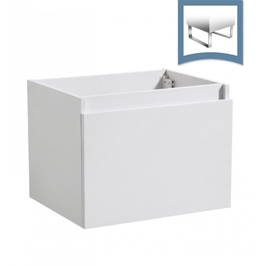 Fresca Nano 24" White Modern Bathroom Cabinet