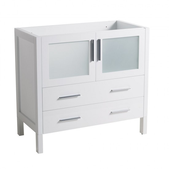 Fresca Torino 36" White Modern Bathroom Cabinet