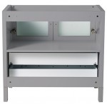 Fresca Torino 36" Gray Modern Bathroom Cabinet