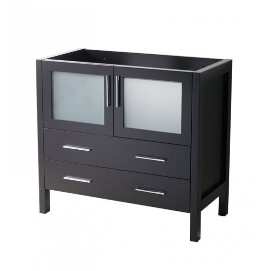 Fresca Torino 36" Espresso Modern Bathroom Cabinet