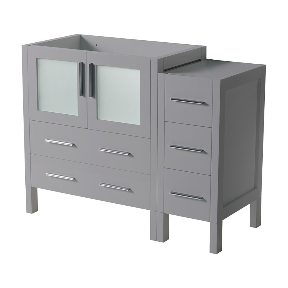 Fresca Torino 42" Gray Modern Bathroom Cabinet Fresca Torino 42" Gray Modern Bathroom Cabinet