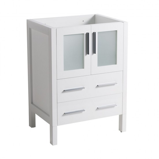 Fresca Torino 24" White Modern Bathroom Cabinet