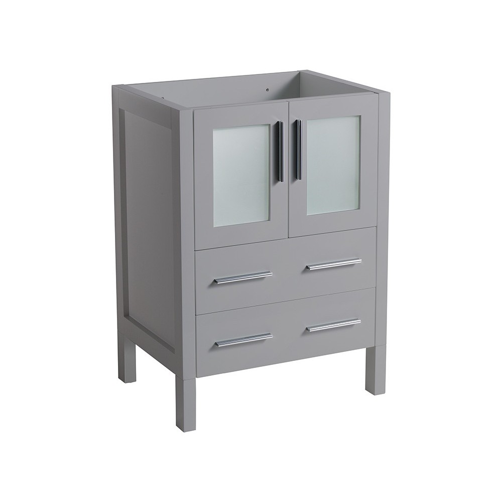 Fresca Torino 24" Gray Modern Bathroom Cabinet