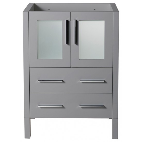 Fresca Torino 24" Gray Modern Bathroom Cabinet