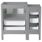 Fresca Torino 36" Gray Modern Bathroom Cabinets