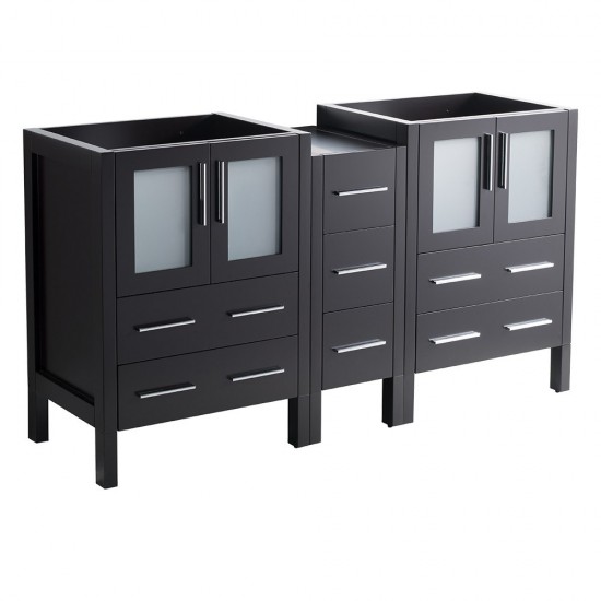 Fresca Torino 60" Espresso Modern Bathroom Cabinets, FCB62-241224ES