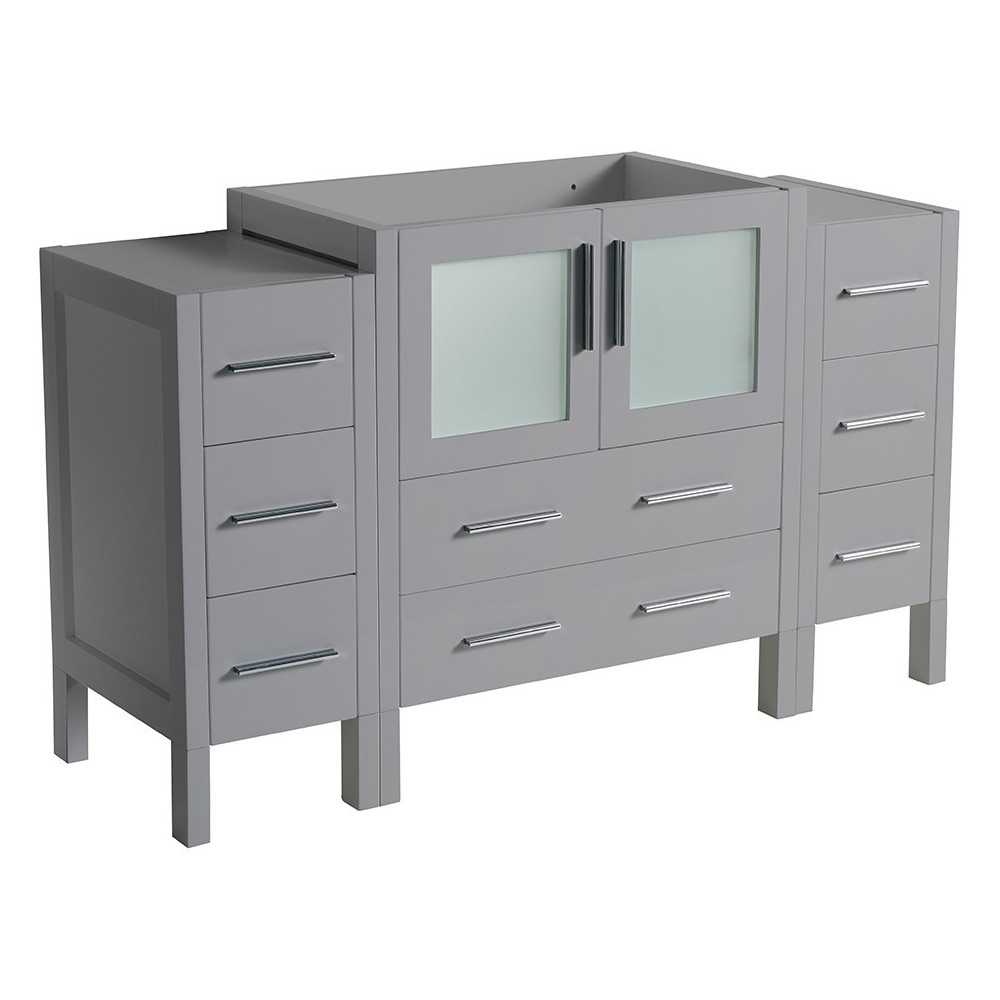 Fresca Torino 54" Gray Modern Bathroom Cabinets Fresca Torino 54" Gray Modern Bathroom Cabinets