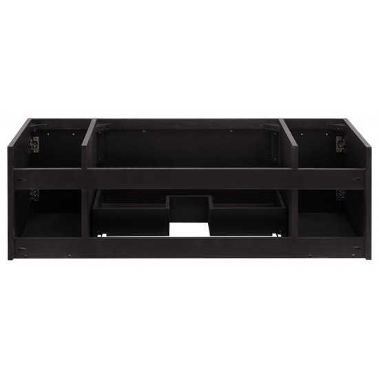 Fresca Lucera 48" Espresso Wall Hung Undermount Sink Modern Bathroom Cabinet