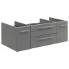 Fresca Lucera 42" Gray Wall Hung Vessel Sink Modern Bathroom Cabinet