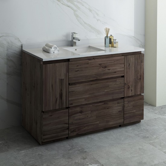 Fresca Formosa 53" Floor Standing Modern Bathroom Cabinet