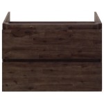Fresca Formosa 46" Wall Hung Double Sink Modern Bathroom Cabinet
