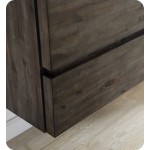 Fresca Formosa 46" Wall Hung Double Sink Modern Bathroom Cabinet