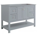 Fresca Manchester 48" Gray Traditional Bathroom Cabinet