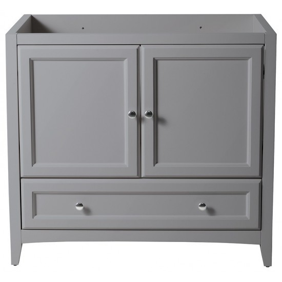 Fresca Oxford 36" Gray Traditional Bathroom Cabinet