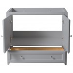 Fresca Oxford 36" Gray Traditional Bathroom Cabinet