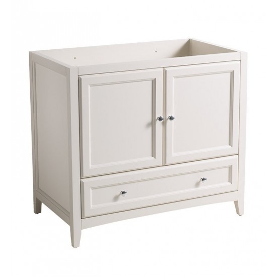 Fresca Oxford 36" Antique White Traditional Bathroom Cabinet