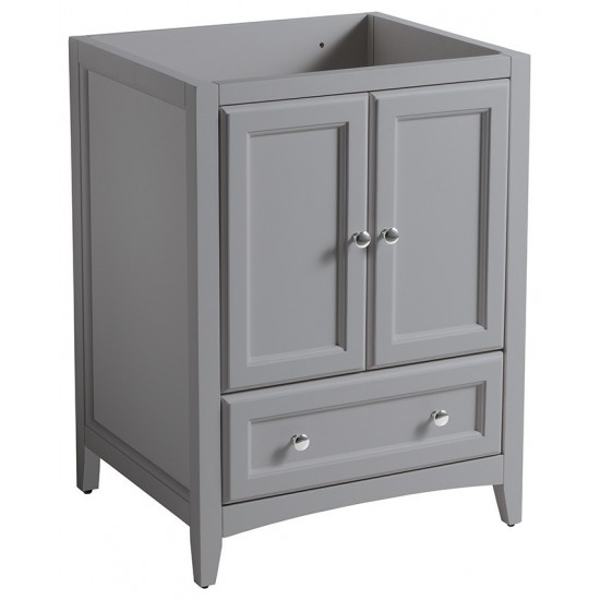 Fresca Oxford 24" Gray Traditional Bathroom Cabinet