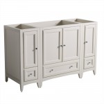 Fresca Oxford 54" Antique White Traditional Bathroom Cabinets