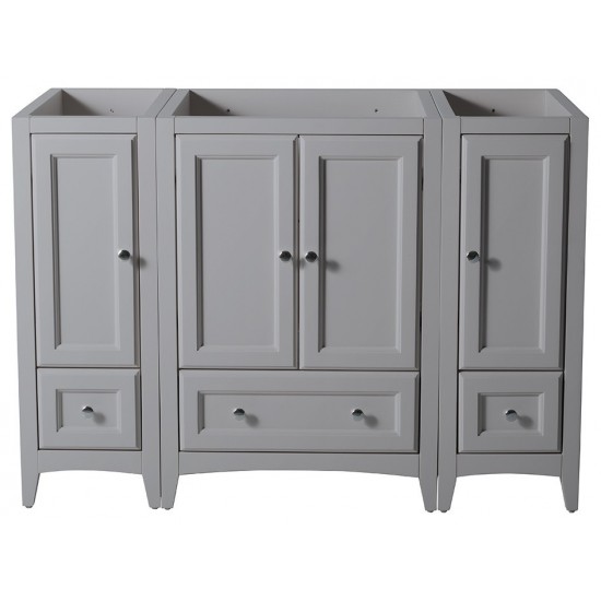 Fresca Oxford 48" Gray Traditional Bathroom Cabinets