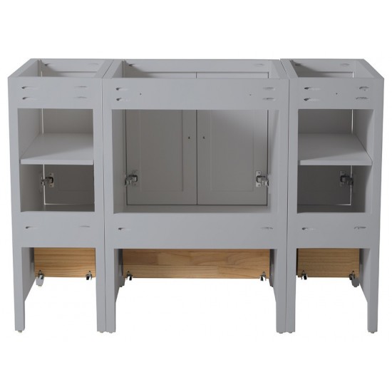 Fresca Oxford 48" Gray Traditional Bathroom Cabinets