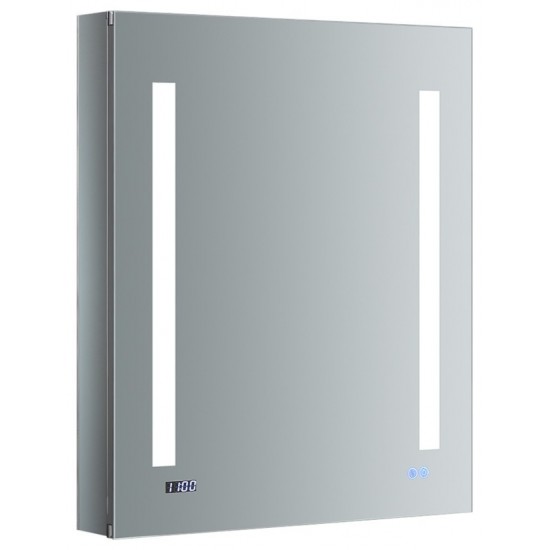 24x30 Bathroom Medicine Cabinet w/ LED Lighting & Defogger, FMC012430-L