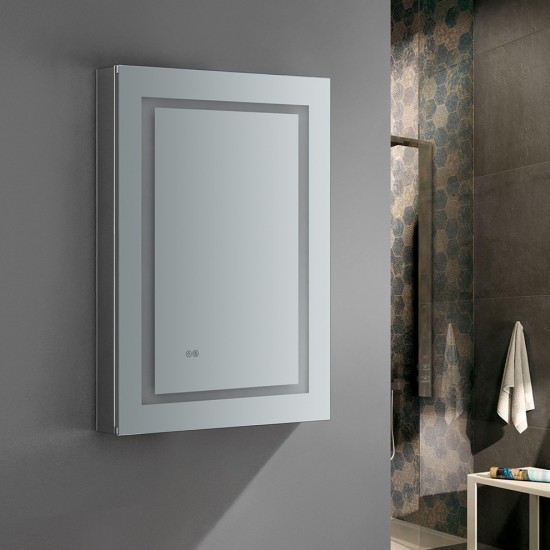 24x36 Bathroom Medicine Cabinet w/ LED Lighting & Defogger, FMC022436-R