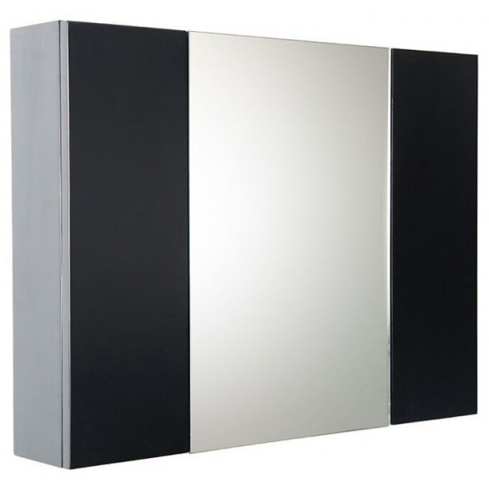 Fresca 32" Espresso Medicine Cabinet w/ 3 Doors