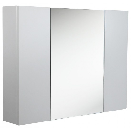 Fresca 32" White Medicine Cabinet w/ 3 Doors