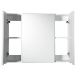 Fresca 32" White Medicine Cabinet w/ 3 Doors