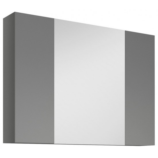 Fresca 32" Gray Medicine Cabinet w/ 3 Doors